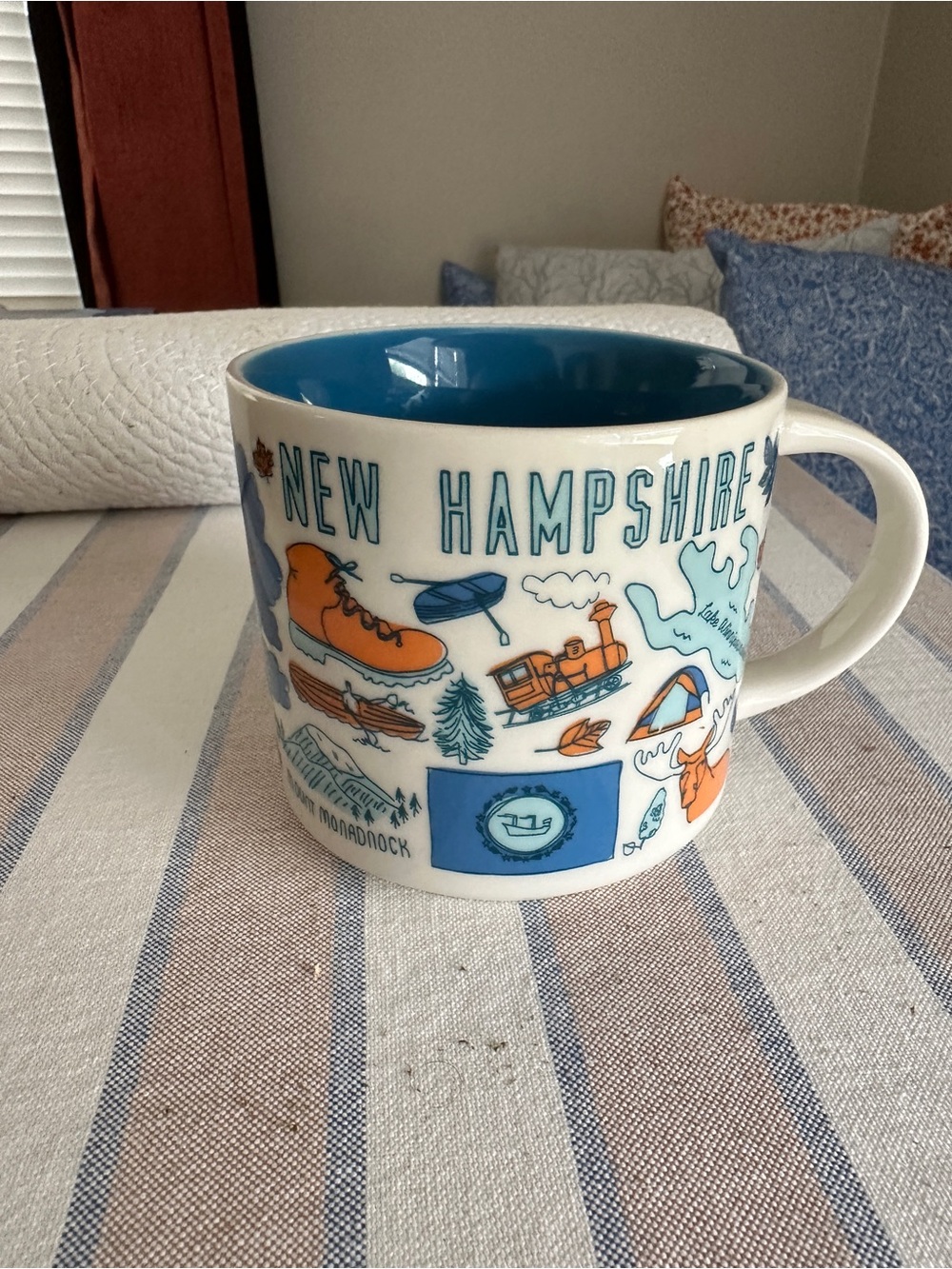 Collector’s Starbucks New Hampshire Mug "Been There Series" 14 oz Coffee Cup